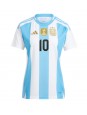 Argentina Lionel Messi #10 Domácí Dres pro Dámské Copa America 2024 Krátký Rukáv